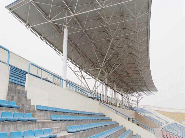 浙江四小体育馆网架